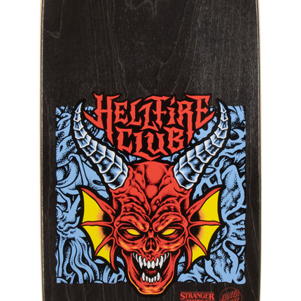 Santa Cruz X Stranger Things hellfire club flames 9.0