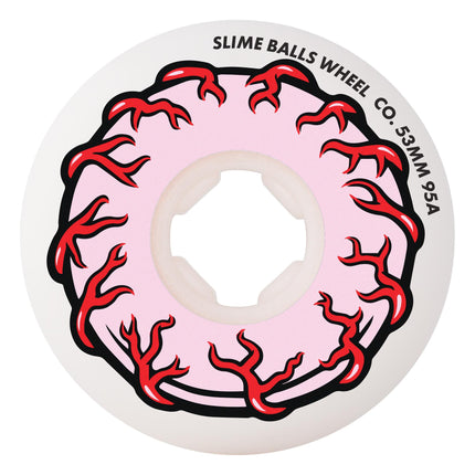 Slime Balls Pink eyes vomit white 95a 53mm