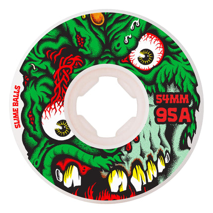Slime Ball Roskopp two face  reissue white hardline 95a 54mm