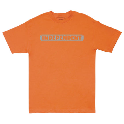 Independent bar reflective orange T-shirt
