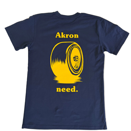 need. Skateshop T-shirt Navy