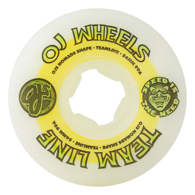 OJ wheels team line original hardlines 99a 54mm